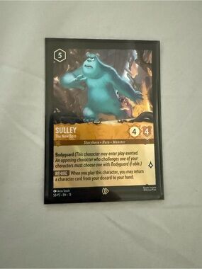Disney Lorcana Sulley – The New Boss promo card